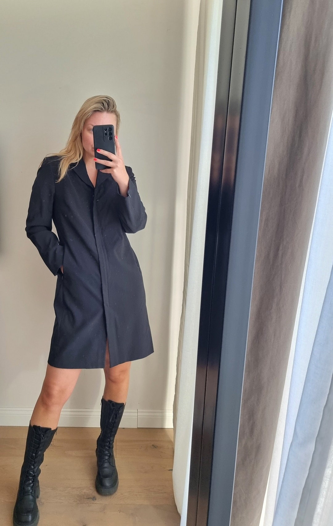 Long Fitted Blazer