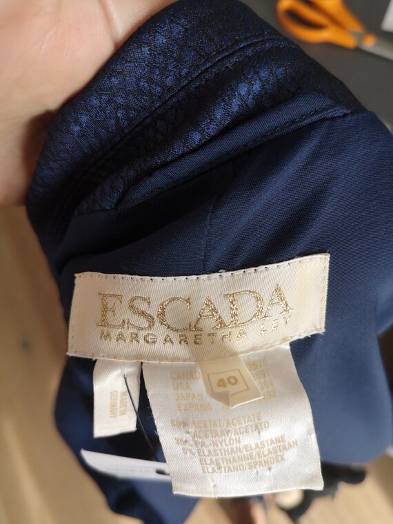 Escada Margaretha Ley Blazer / Escada Jacket / Es… - image 4