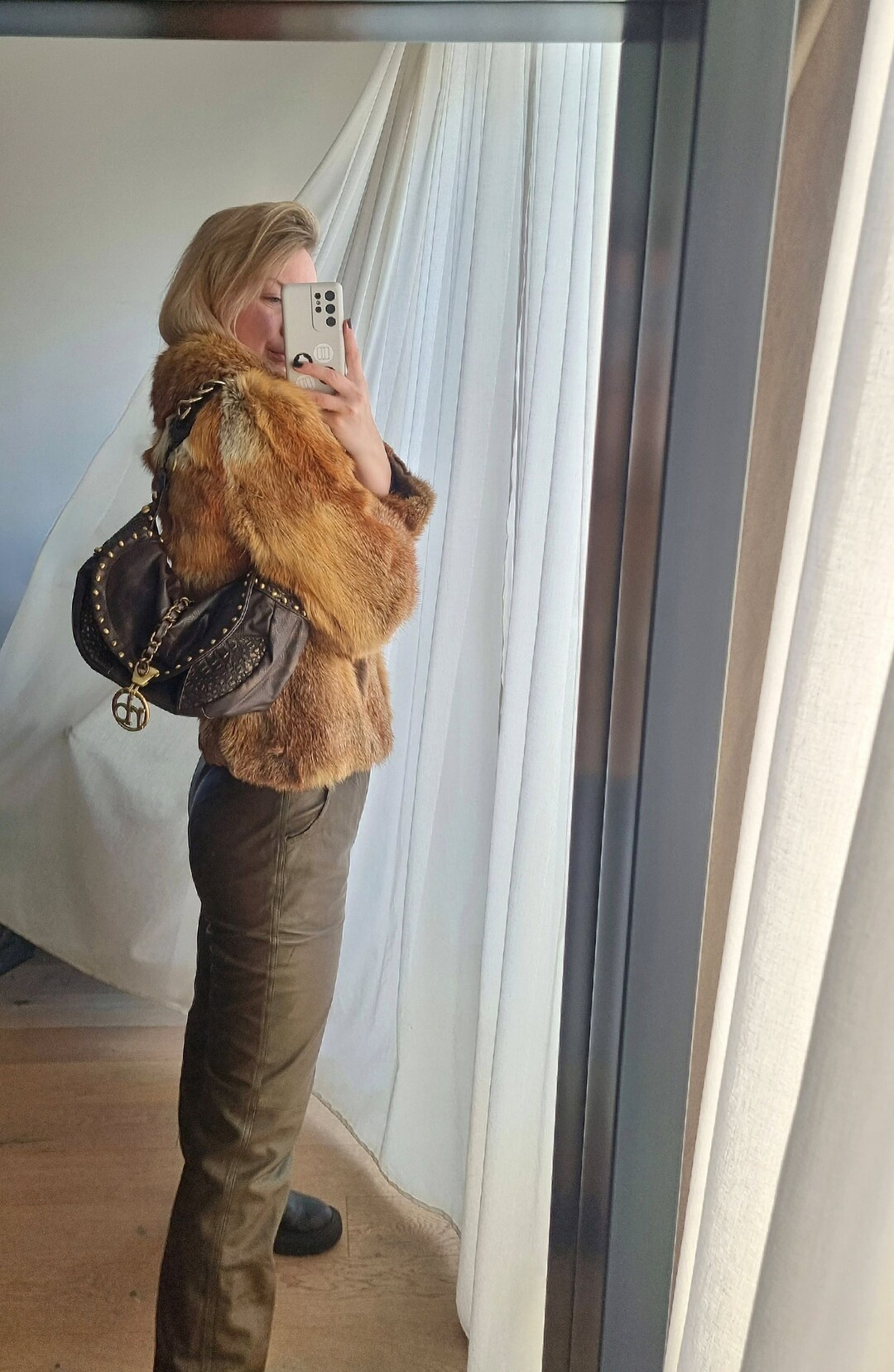Rocco Barocco Bag / Chunky Gold Details Handbag / Chunky - Etsy