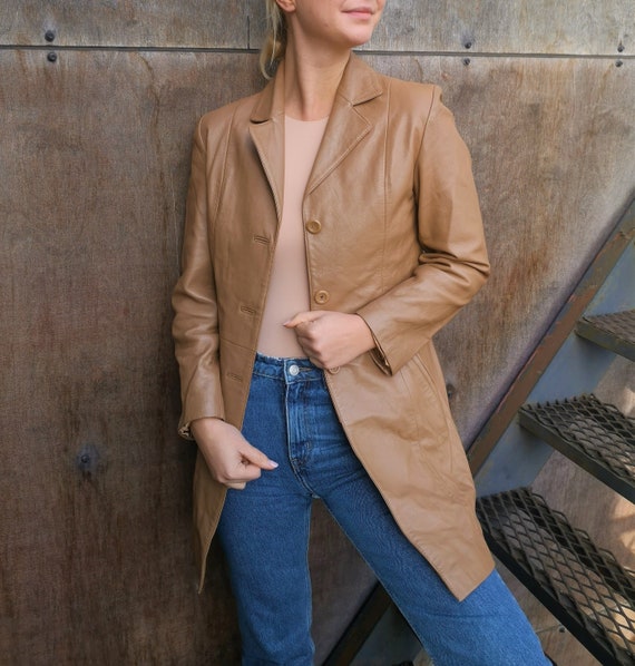 Brown Real Leather Jacket / Real Leather Coat / Le