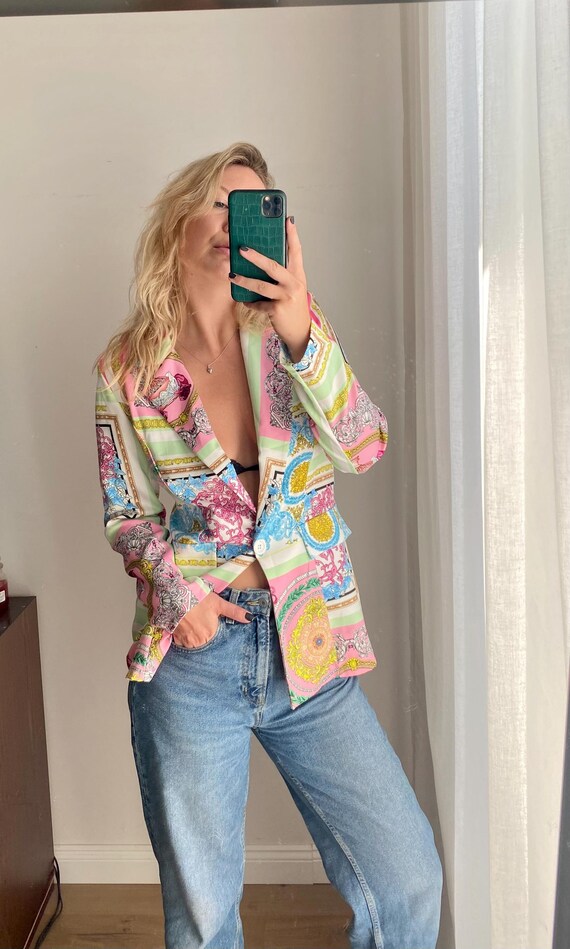 Blazer pastel color discount