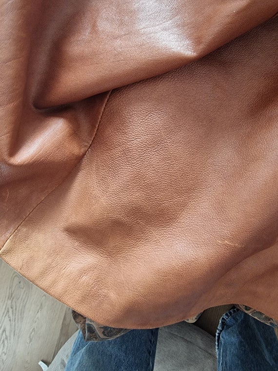 Brown Real Leather Jacket / Real Leather Coat / L… - image 6