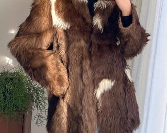 Goat Fur Short Coat