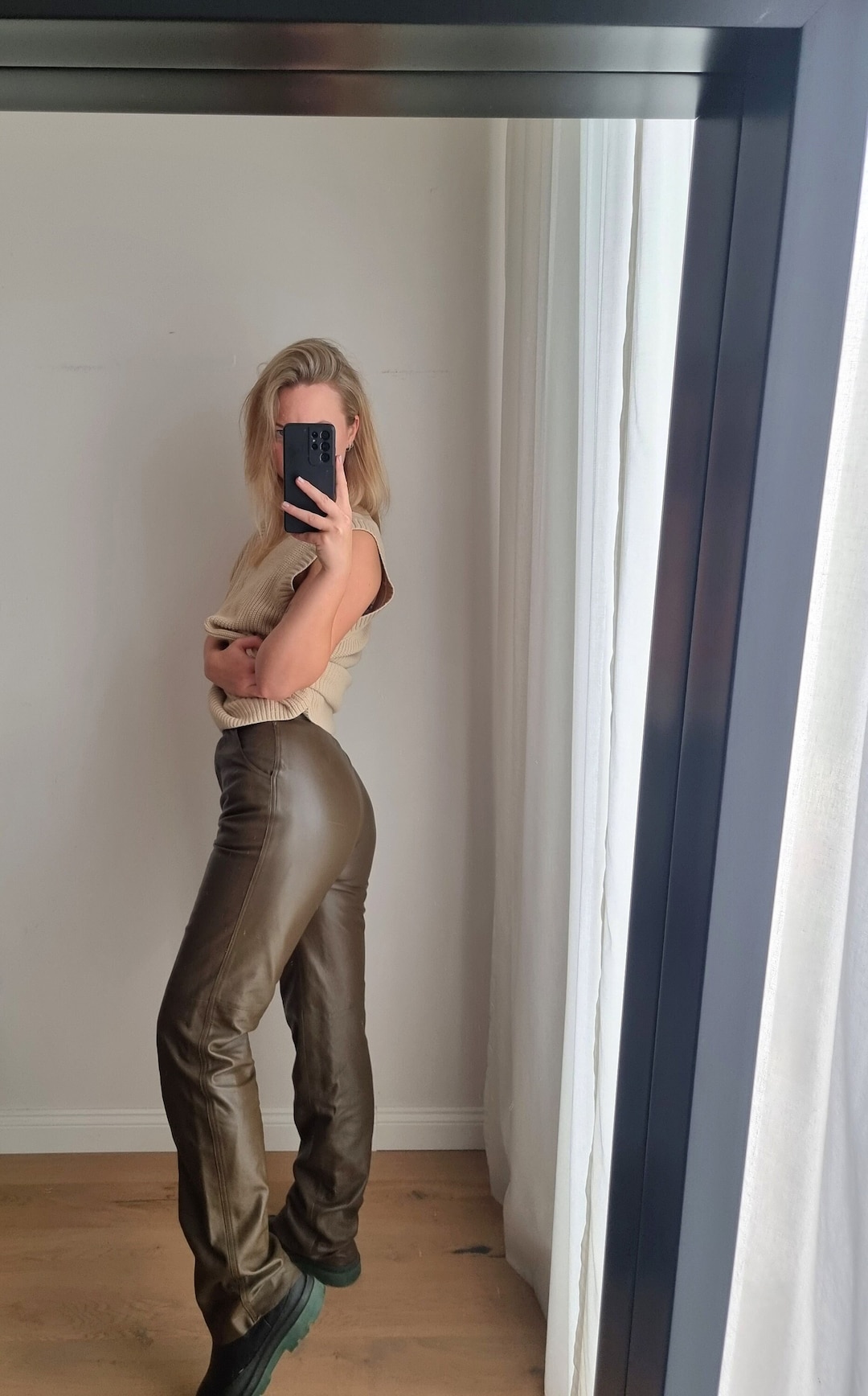 KOKA LEATHER PANTS main image 1