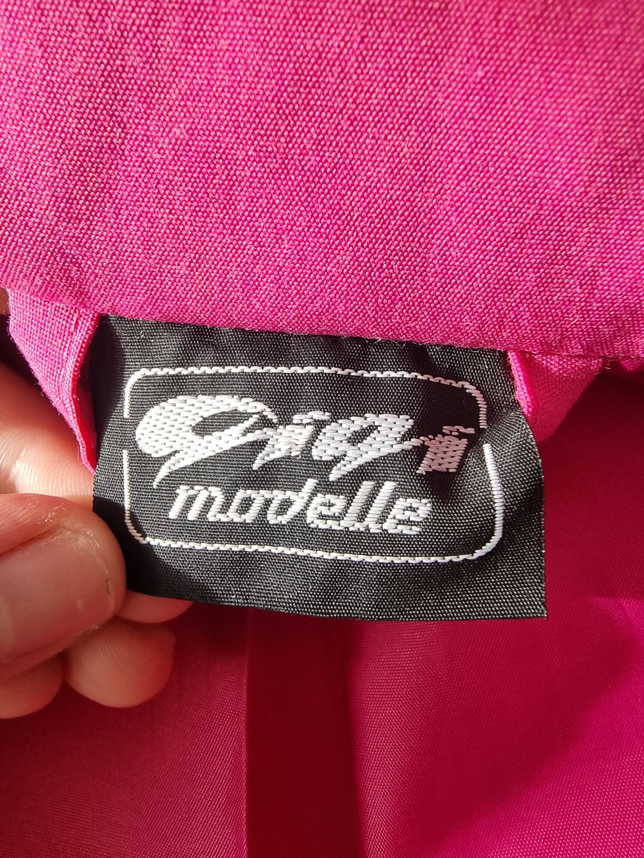 Fushia Pink Handkerchief Jacket