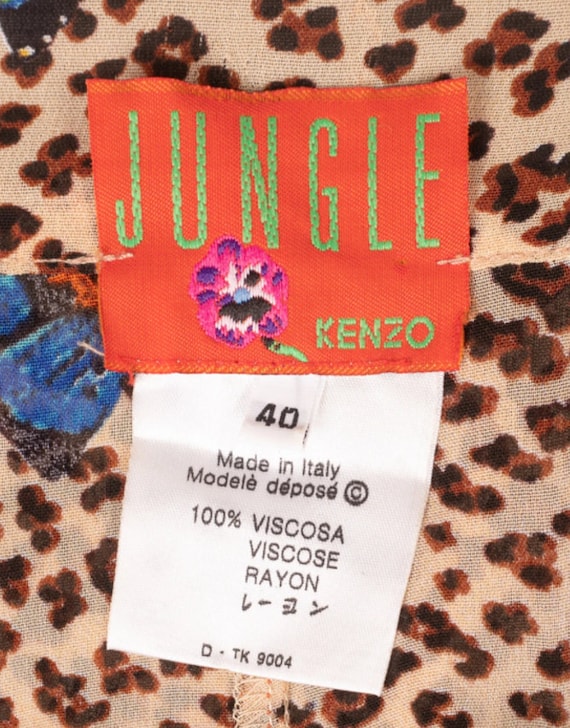 KENZO JUNGLE Trousers / High Waist Wide Leg Pants / Kenzo - Etsy 日本