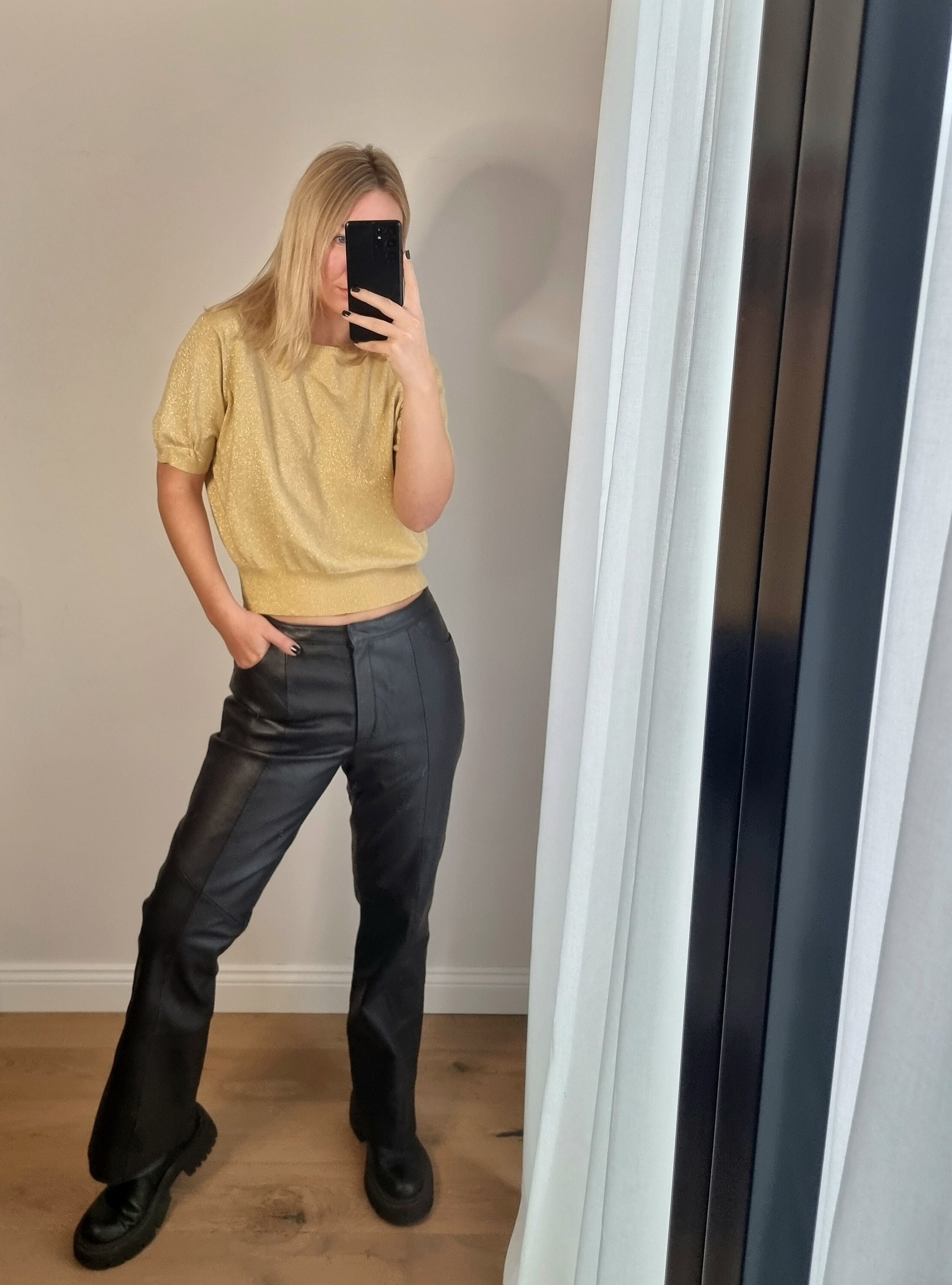 90's Leather Pants / Real Leather Pants / Black Leather - Etsy
