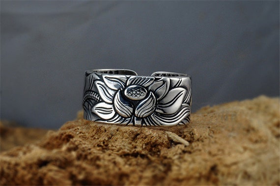 Persona enferma Hermano queso Anillo de loto anillo de flor de loto anillos bohemios de - Etsy España Persona enferma Hermano queso Anillo de loto anillo de flor de loto anillos bohemios de - Etsy España