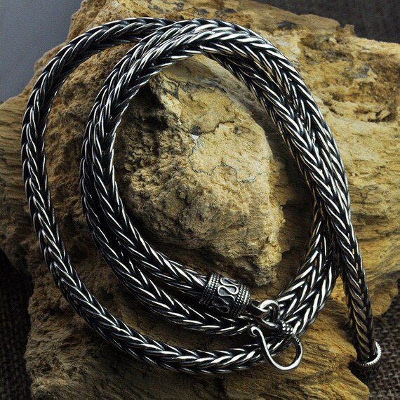 Byzantine Necklace Men Tulang Naga 925 