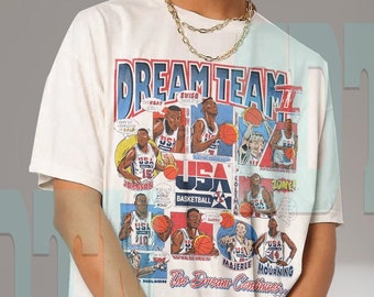 vintage Dream Team (1992) NBA Unisexe Tee Shirt, Shirt pour homme femme, Fan Gift, Vintage Shirt Sdtn258 CND