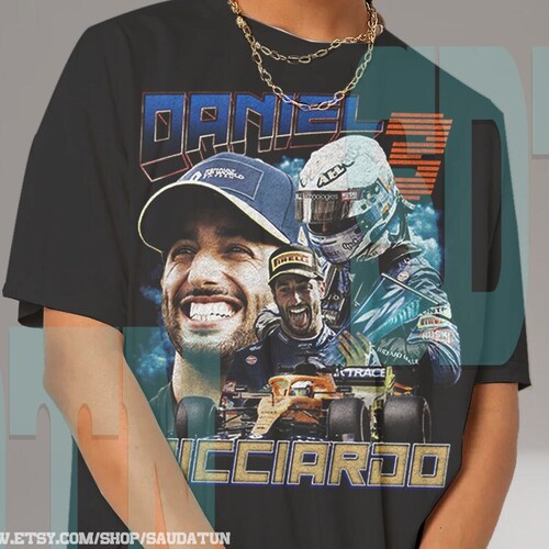 Ricciardo Formula One Shirt F1 Two Side Shirt Daniel - Etsy