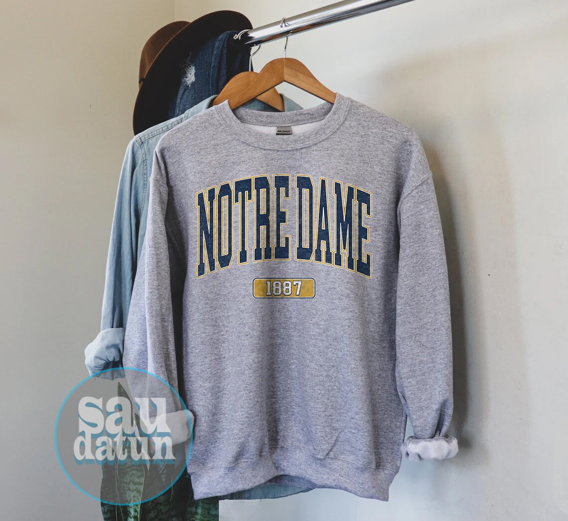 Notre dame hoodie - Etsy.de