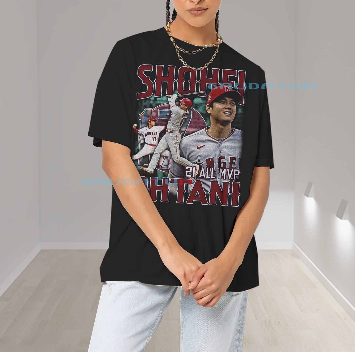 Shohei Ohtani Los Angeles Angles Vintage Shirt, Shohei Ohtani Bootleg  Shirt, Shohei Ohtani 90s Shirt, Ohtani MVP