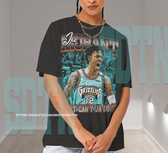 Ja Morant Vintage Shirt Basketball MVP Player NBA Player 