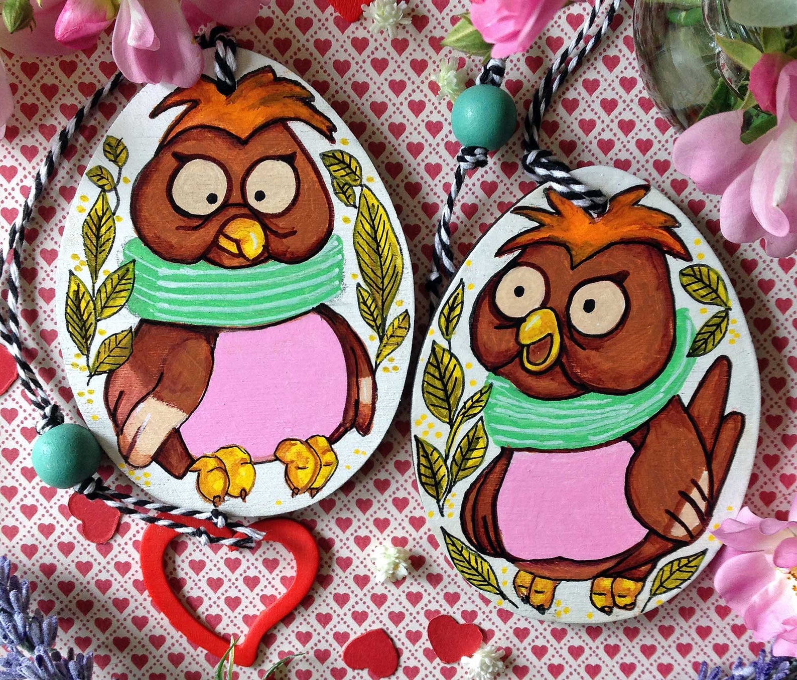 Accordion Owl From Alice in Wonderland Tulgey Wood. Hand Etsy