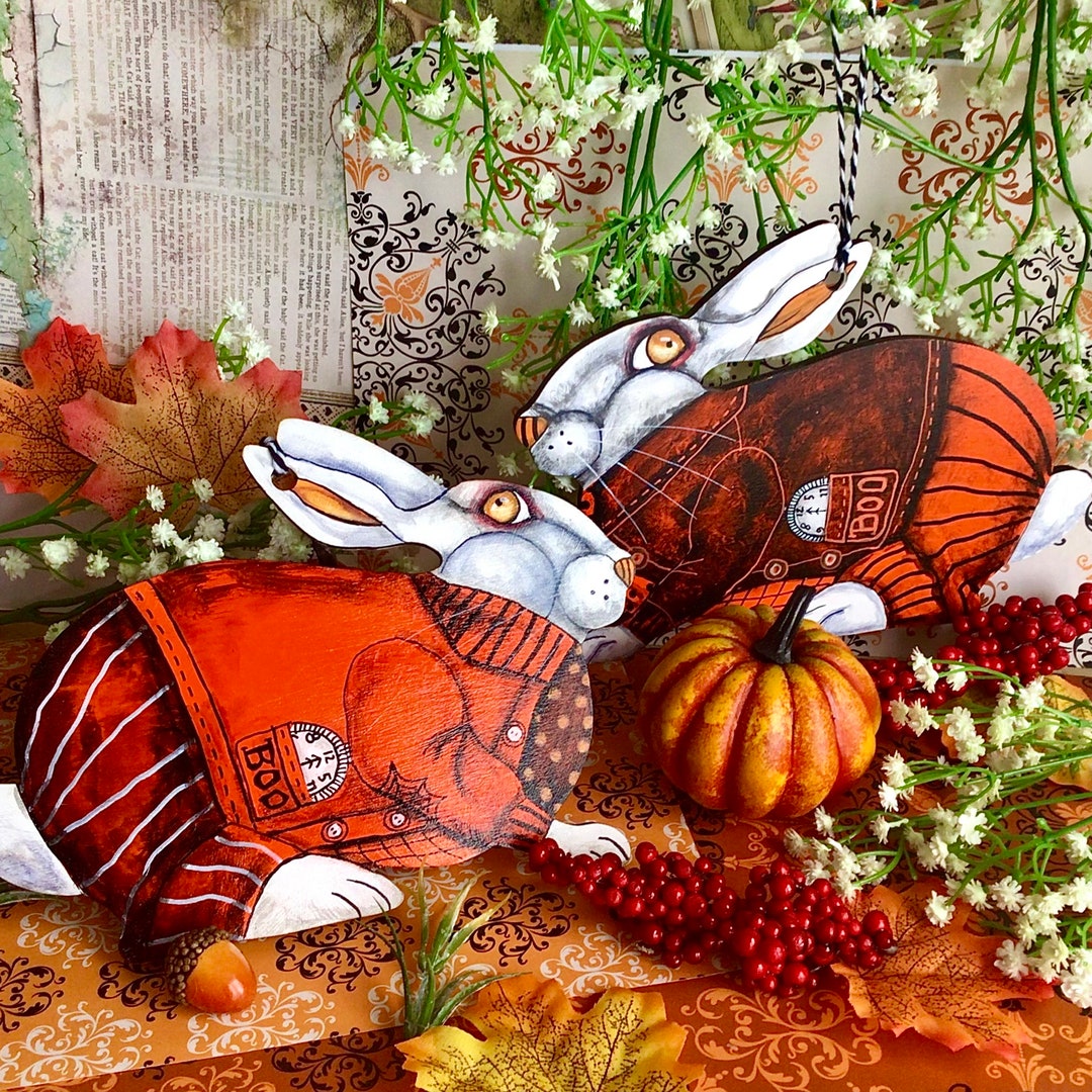 Giant Halloween Edition White Rabbit From Alice in Wonderland. Etsy