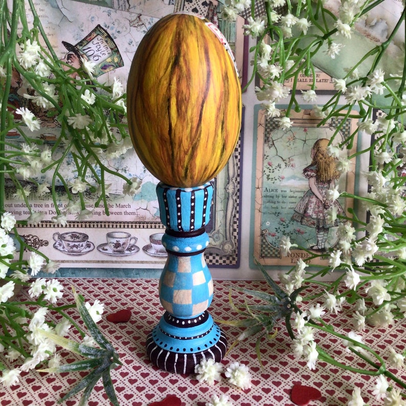 Candlestick Heads. Alice in Wonderland With Playing Cards in Etsy UK