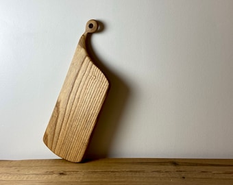 Handmade Ash Wood Serving Board - "Arrow"