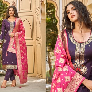 Latest banarasi suit cheap
