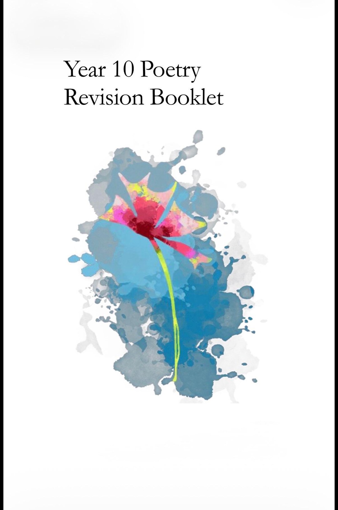 Unit 1 WJEC GCSE English Exam Revision Booklet Downloadable PDF - Etsy