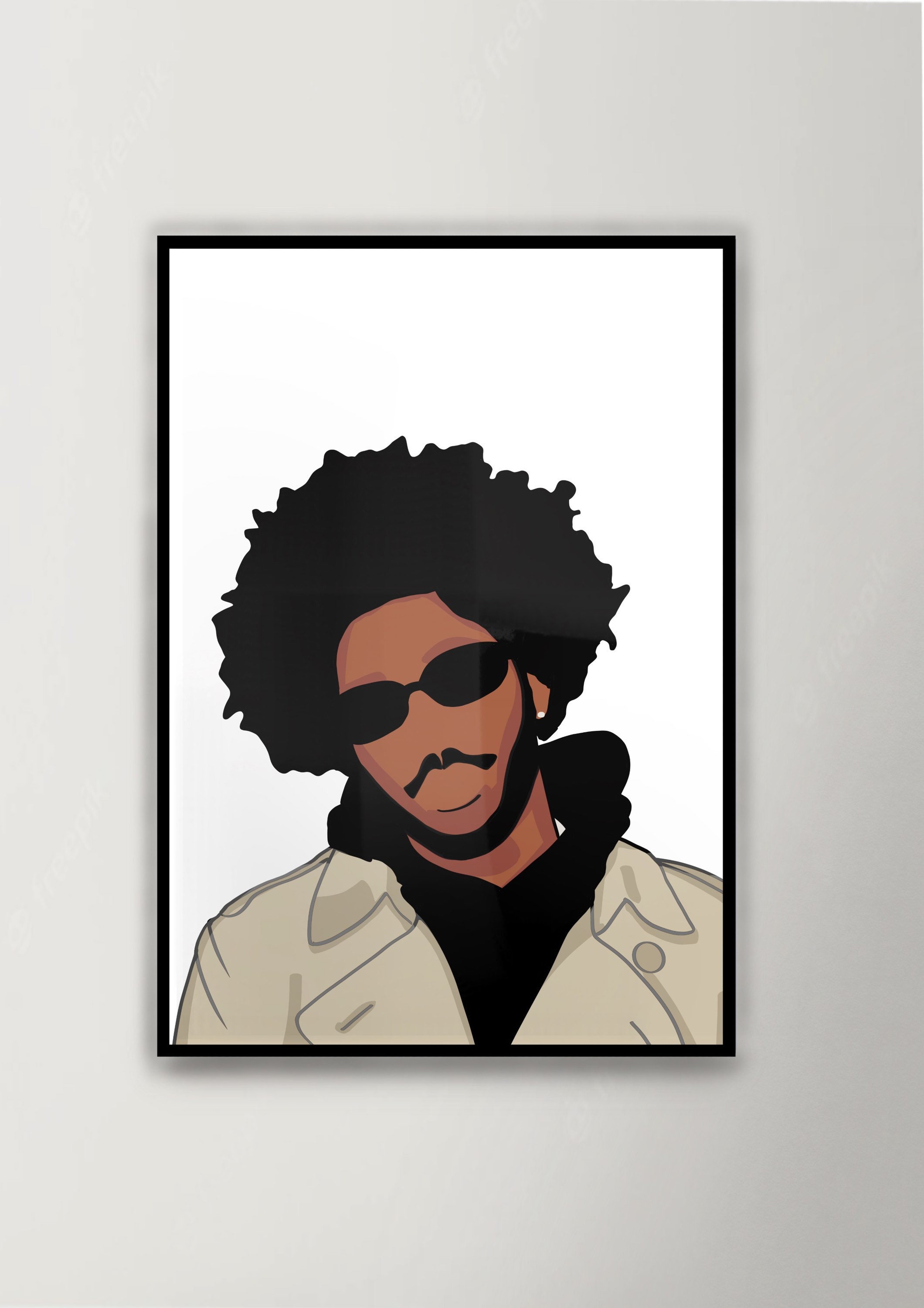 Brent Faiyaz Rnb Singer Wasteland Wall Art Instant Etsy