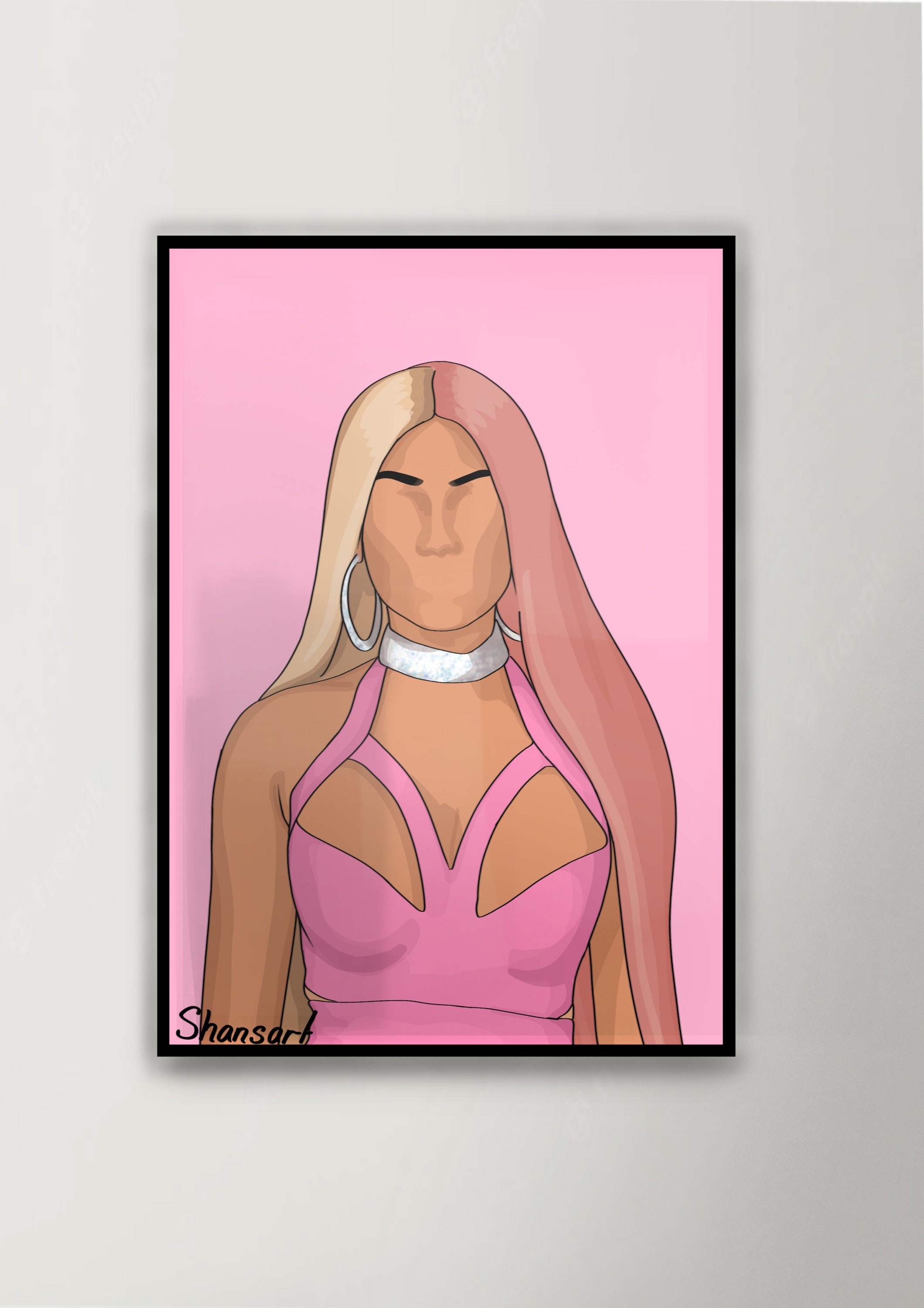 Nicki Minaj Caricature