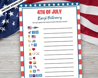 Fourth Of July Emoji Etsy