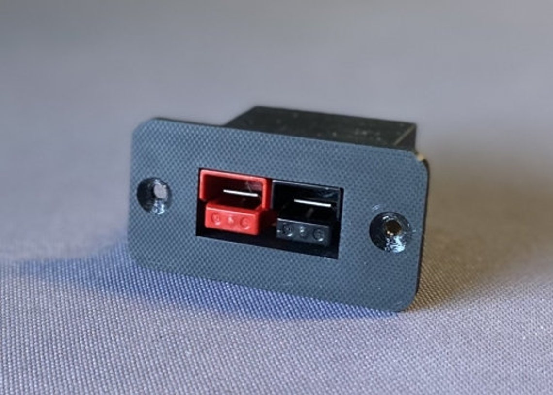 Black Anderson Powerpole PP75 2pole Panel Mount Etsy