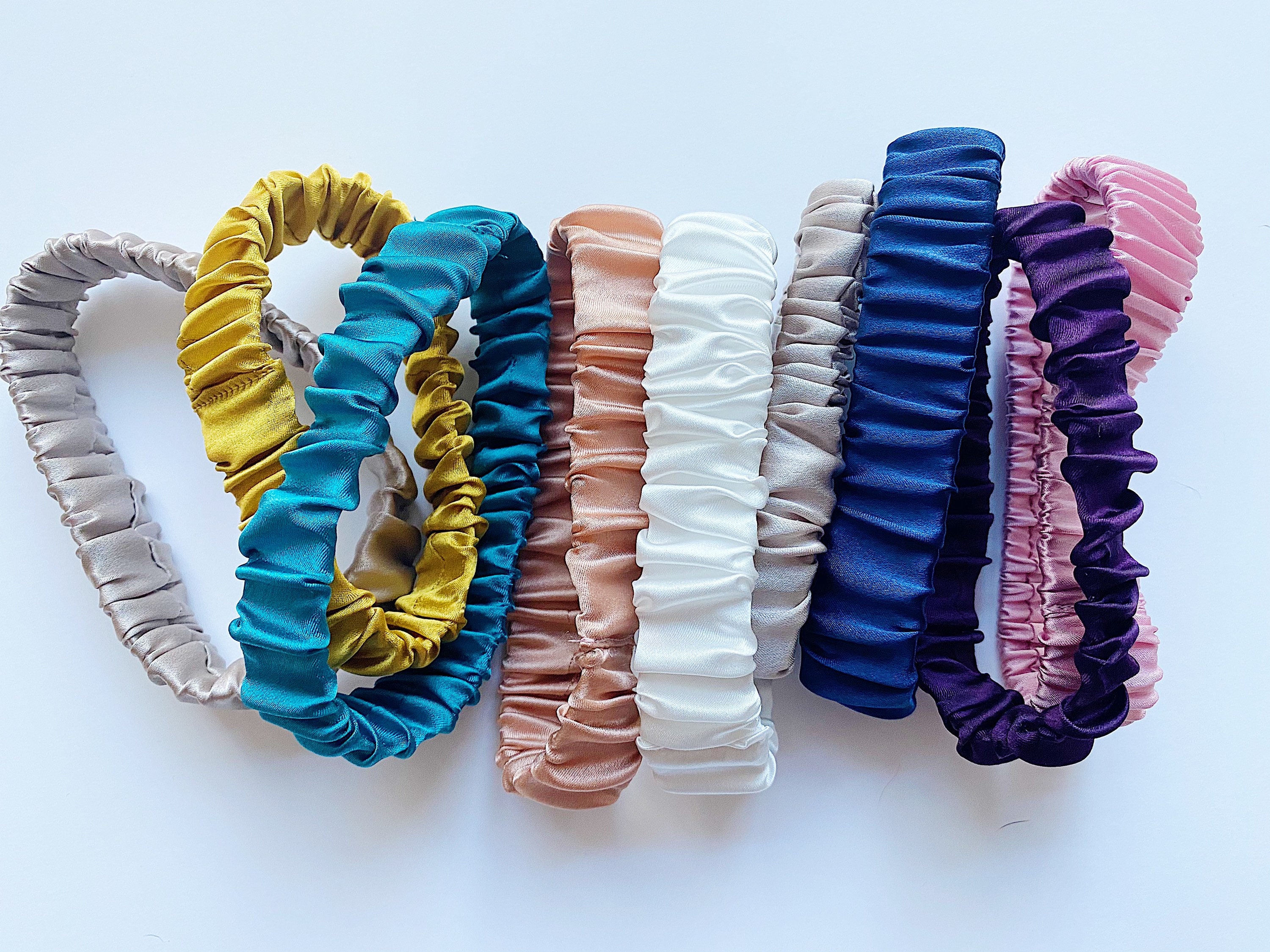 Silk Hair Tie Hair Bubble 100 Natural Mulberry Silk No Etsy UK