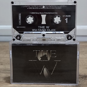 WU-TANG CLAN  / The W / Original Indonesian Cassette Tape (2nd Hand/Used)