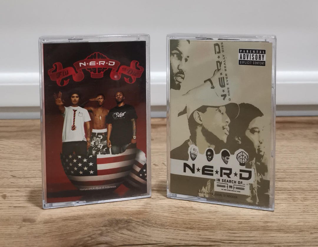 N.E.R.D ALBUMS ~ Fly OR Die & in Search Of/ Original Indonesian