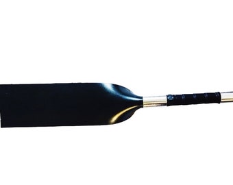 Handmade Rubber Spanking Paddle with Chrome Accents
