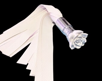 White Rose Flogger Ltd Holiday Edition Vegan Leather