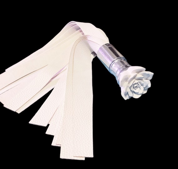 White Rose Flogger Ltd Holiday Edition Vegan Leather