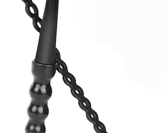 BDSM Bondage Flogger Vegan Rubber Chain Unique