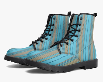 Custom Designed Boots for Women and Men Light Weight Eco Conscious Vegan Leather for all four seasons