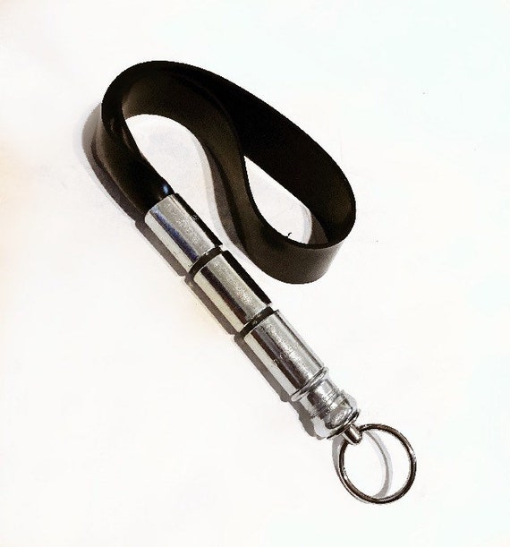 Rubber spanking strap flogger with chrome handle hanging ring Hand Made BDSM Bondage Adult Toy OOAK  Kink