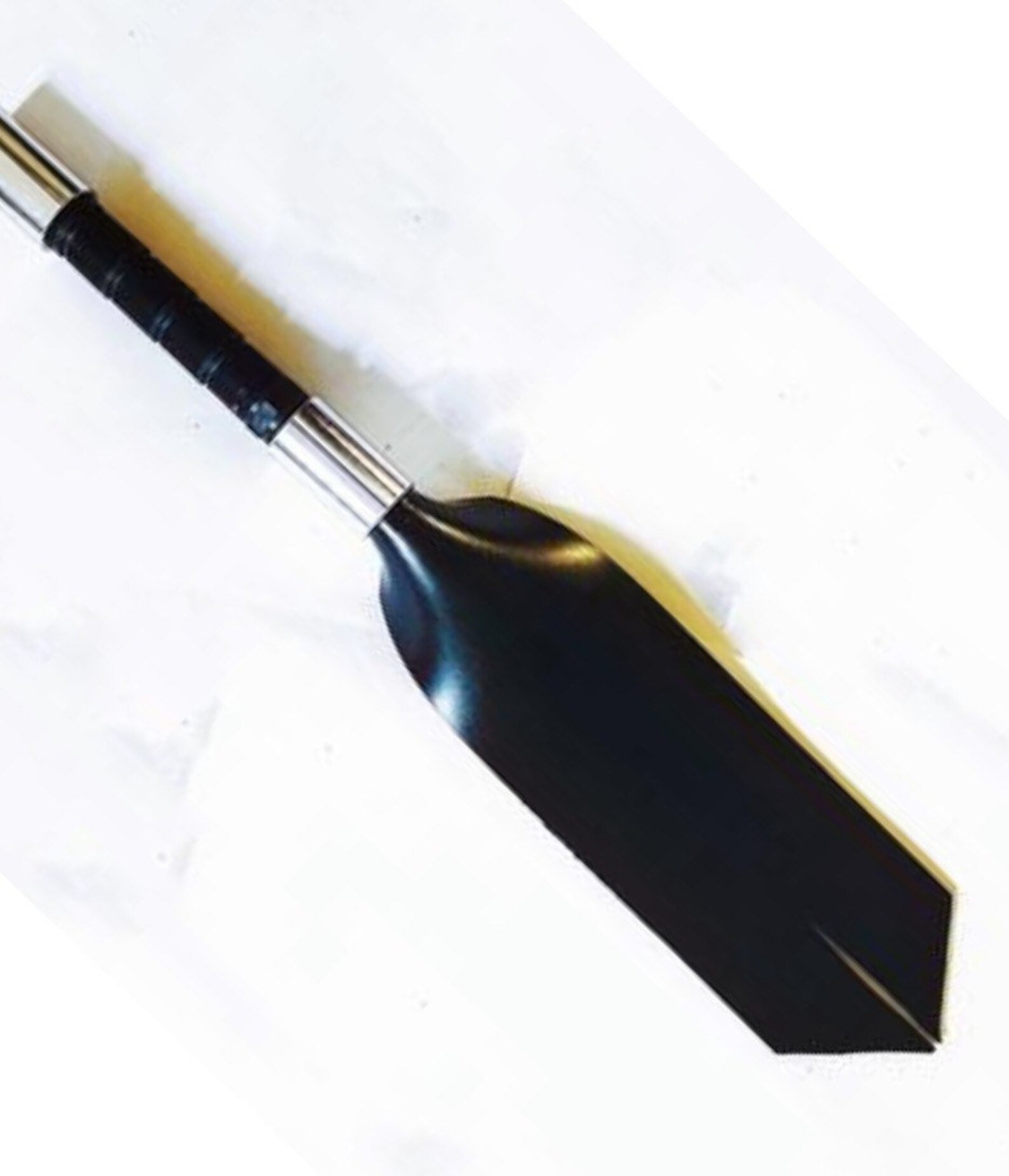 Spanking Paddle Rubber Strap Paddle With Chrome Plated Metal Etsy