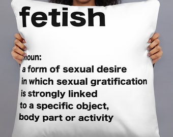 Fetish Definición BDSM Almohada suave, esponjosa y duradera única