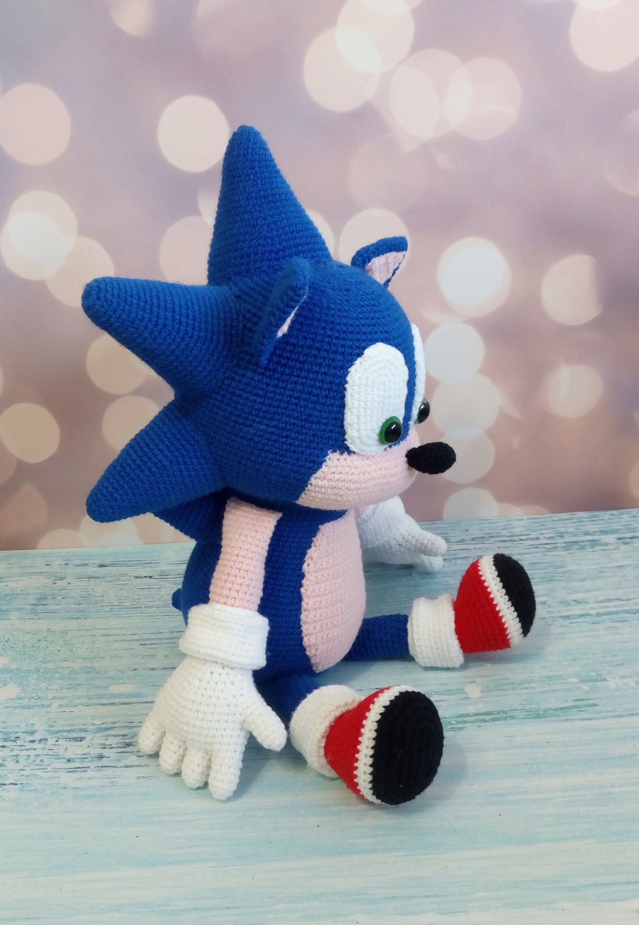 Sonic the Hedgehog pattern toy Crochet amigurumi pattern Etsy