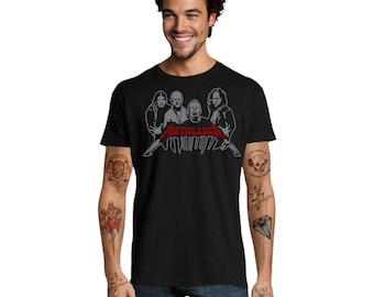 Metallica-Rockgruppen-T-Shirt