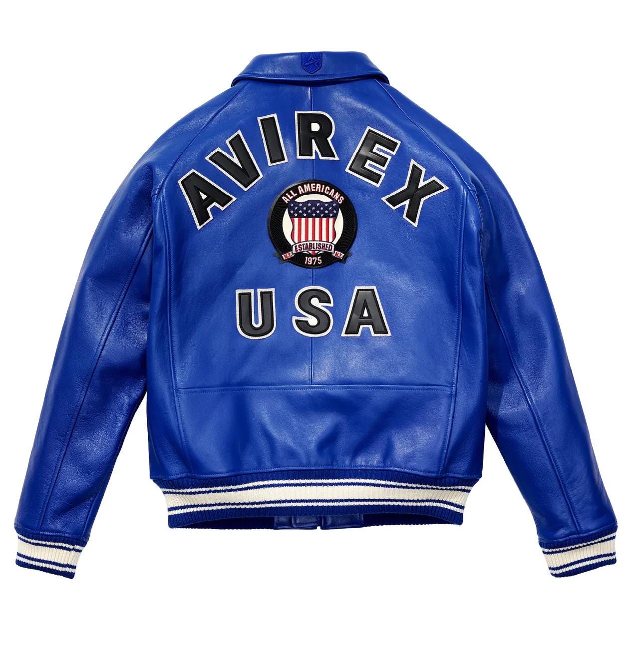 Handmade Faux Leather Varsity Bomber Jacket: USA Heritage Patch - Etsy