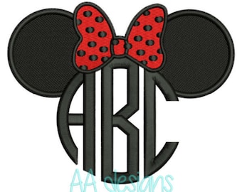 Mickey monogram embroidery font. Mickey font. Monogram font. Embroidery font. Mickey font.