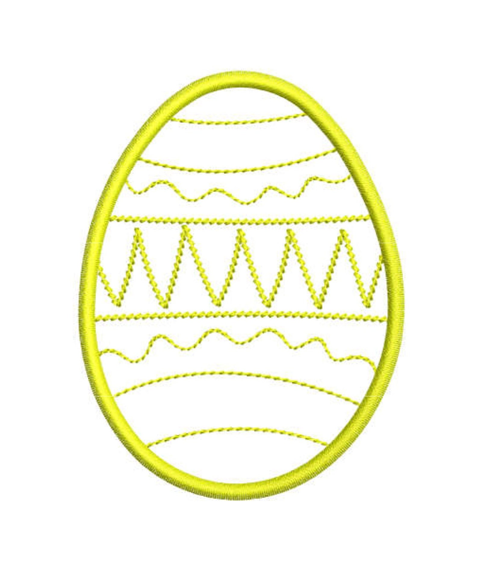 Easter Eggs Machine Embroidery Design Etsy