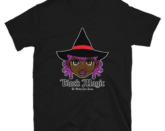 Witchy Girl Short Sleeve Unisex Tee Shirt