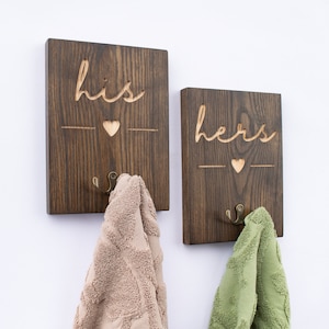 His and hers towel rack new arrivals