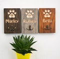 Dog leash holder product logo