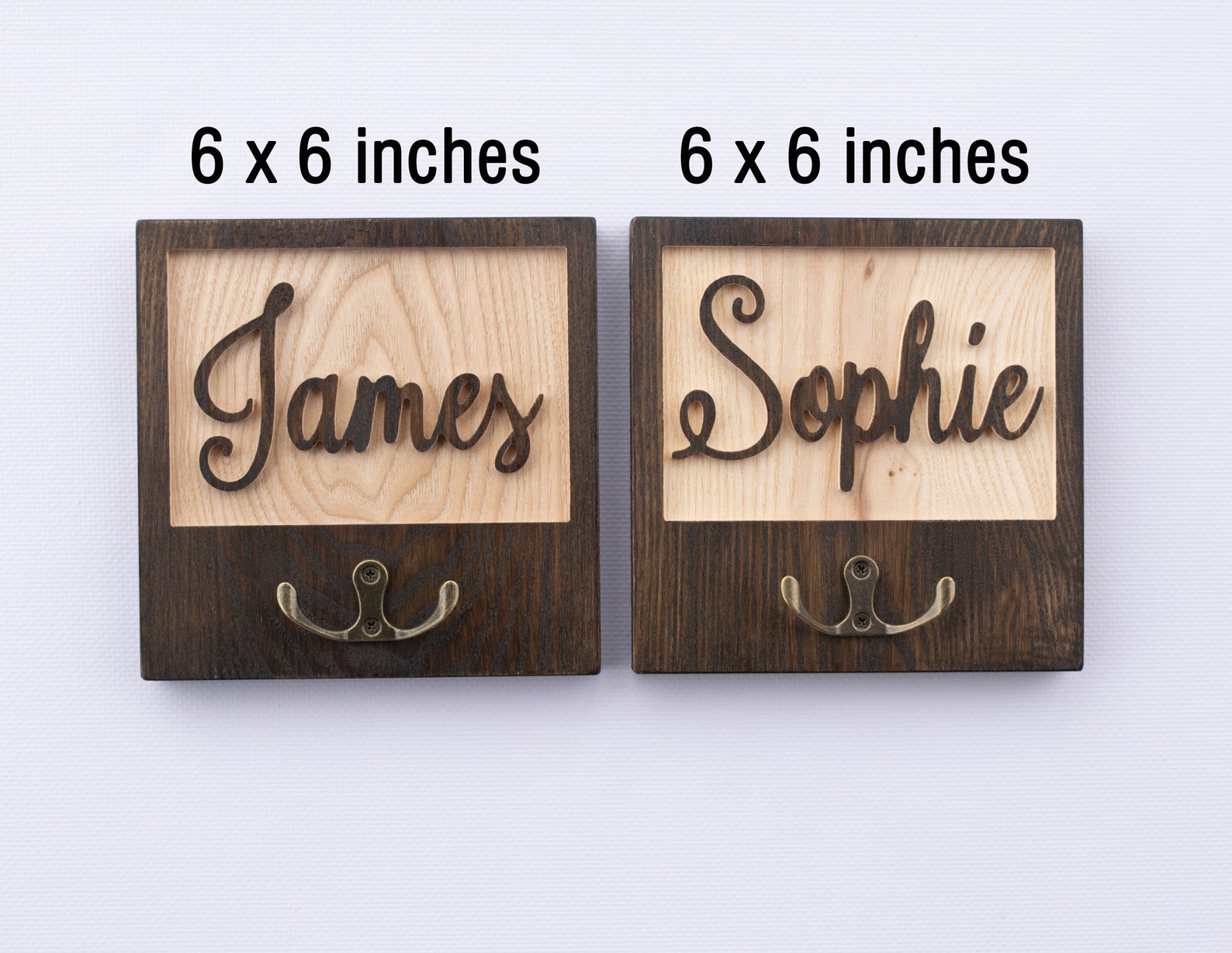 Personalized Towel Hook, Bathroom Wall Decor, Bathroom Name Hooks ...