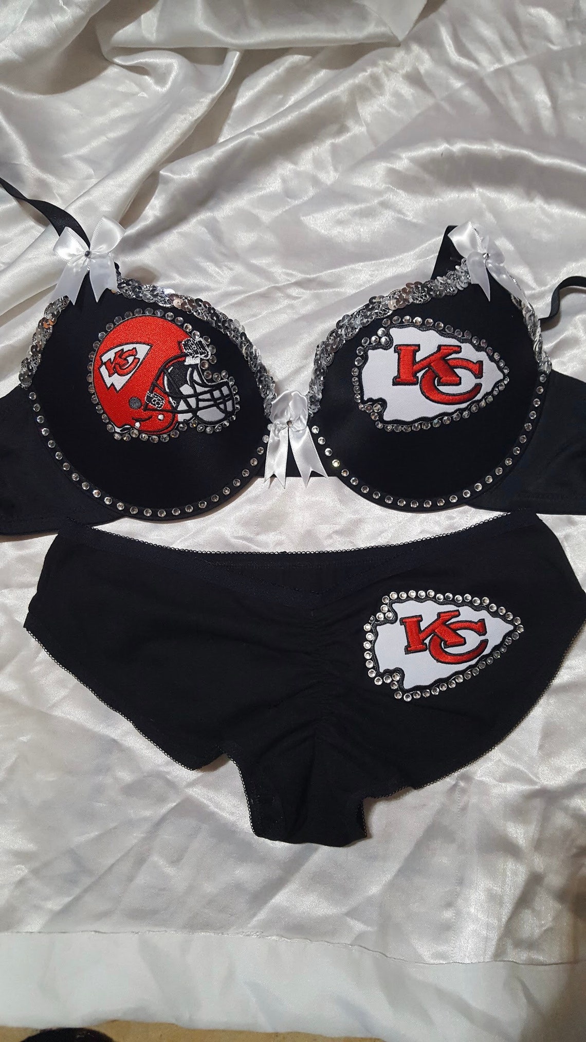 Kansas City Chiefs Bra Setkansas City Chiefs for Womenkansas Etsy