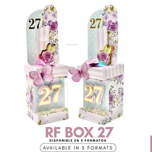 RF BOX 27 – Vorlage Kopfhörerpapier – Fotodesign NICHT enthalten – Leere Vorlage – SVG – PDF – Studio